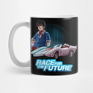 Race To The Future Artwork Mug